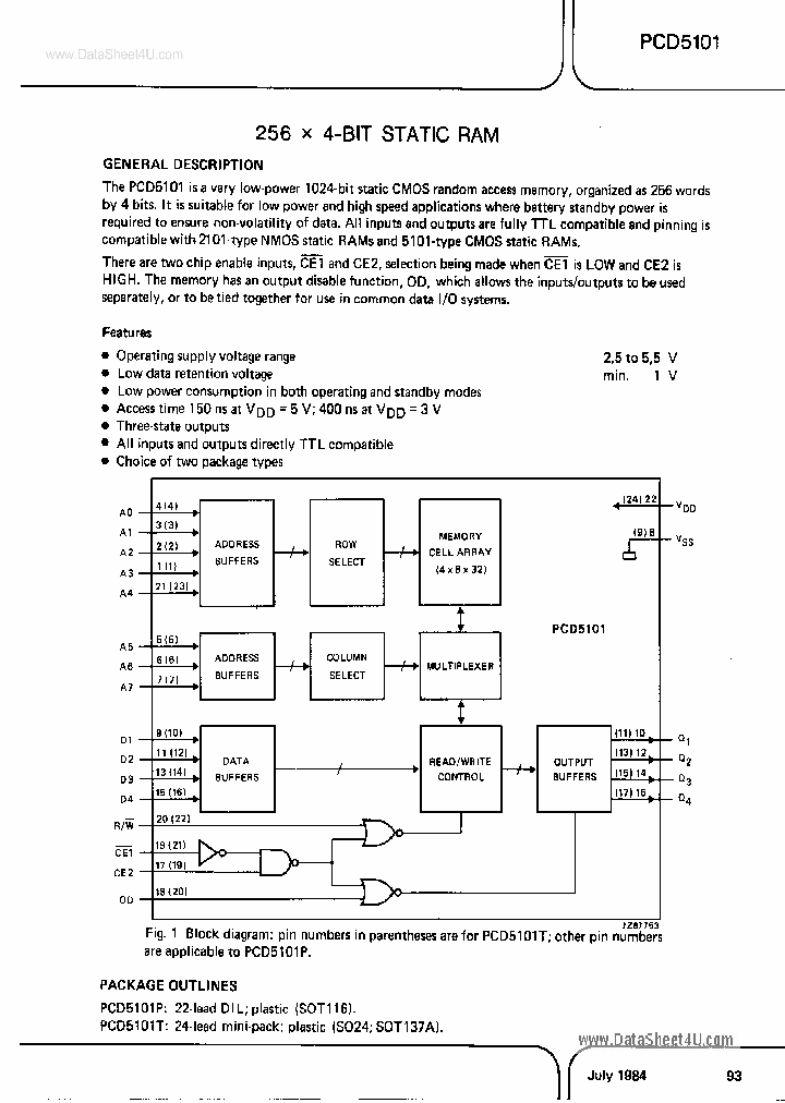 PCD5101_498785.PDF Datasheet