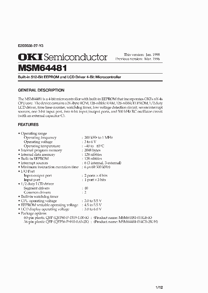 MSM64481-014GS-2K-H_558774.PDF Datasheet