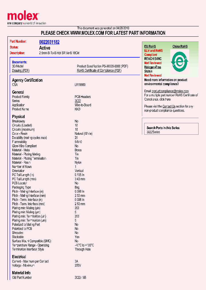 22-03-1182_926396.PDF Datasheet