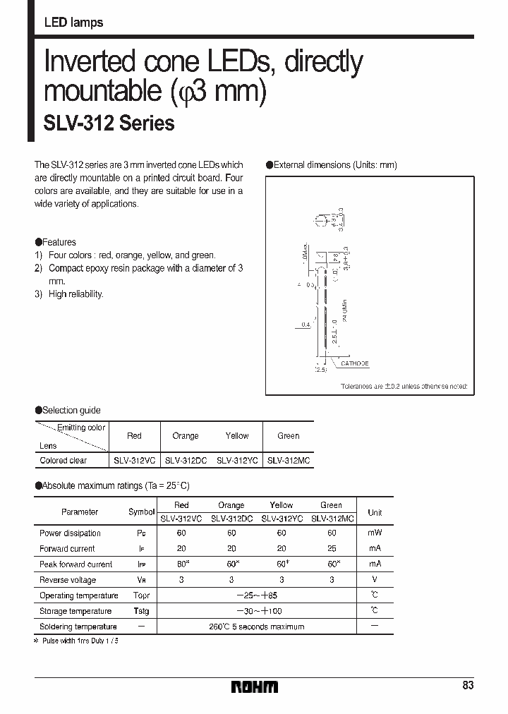 SLV-312_561501.PDF Datasheet