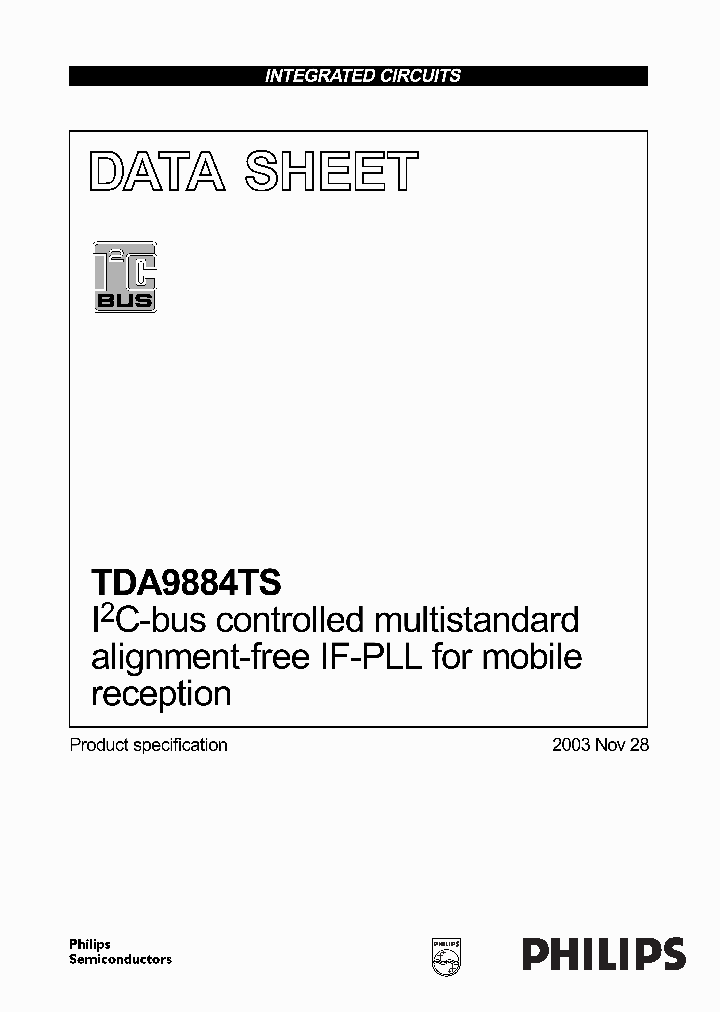 TDA9884TS_717913.PDF Datasheet