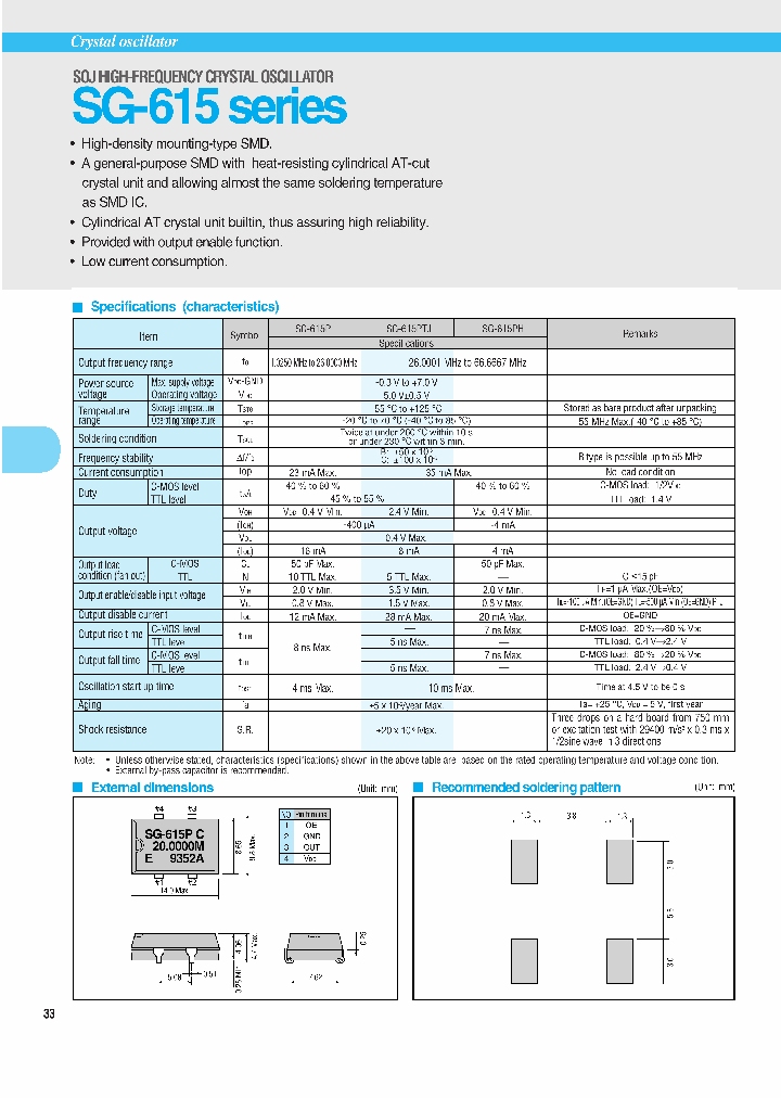 SG-615_601434.PDF Datasheet
