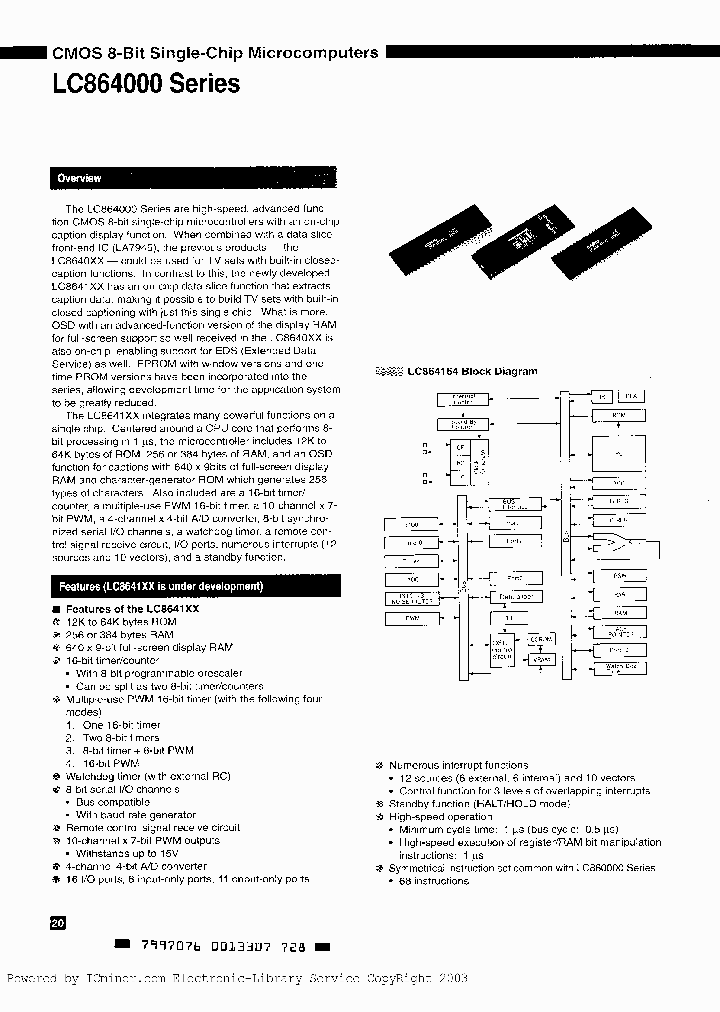 LC864012B_602119.PDF Datasheet