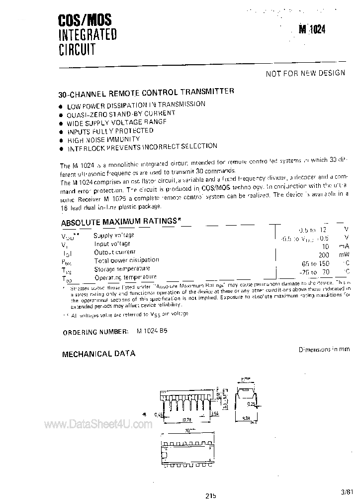 M1024_561803.PDF Datasheet