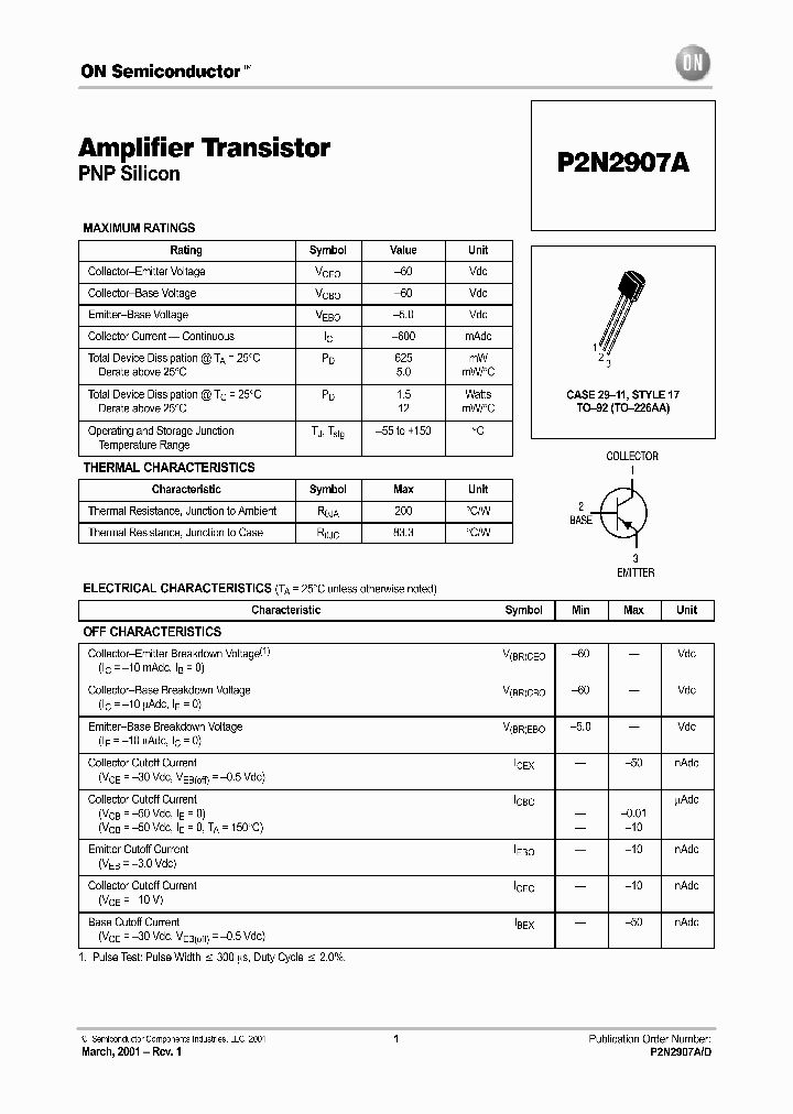 P2N2907AD_627244.PDF Datasheet