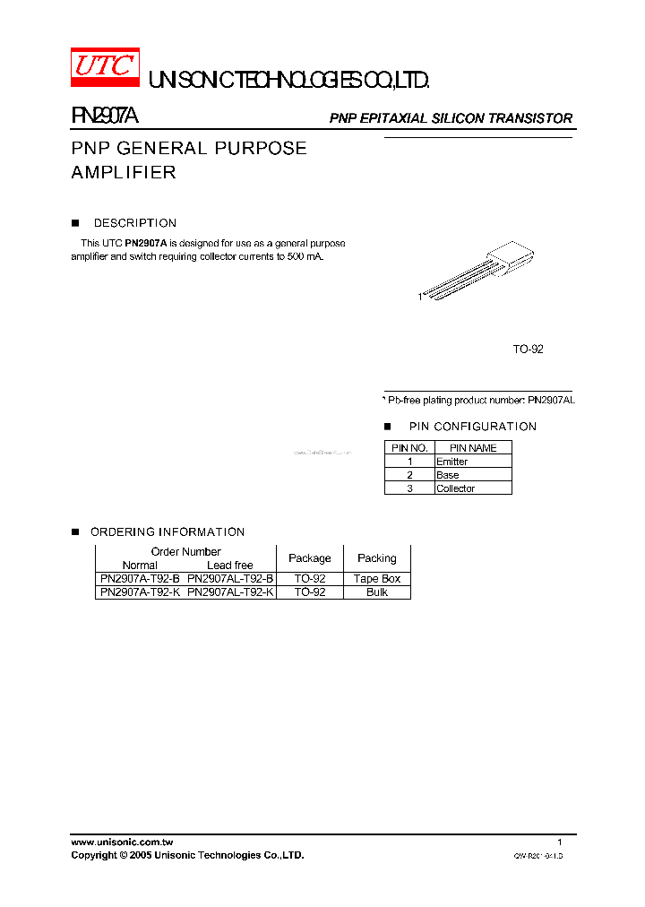 PN2907A_599535.PDF Datasheet