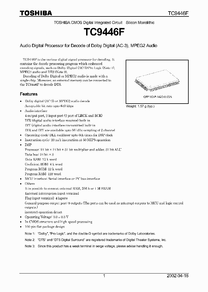 TC9446F_628749.PDF Datasheet