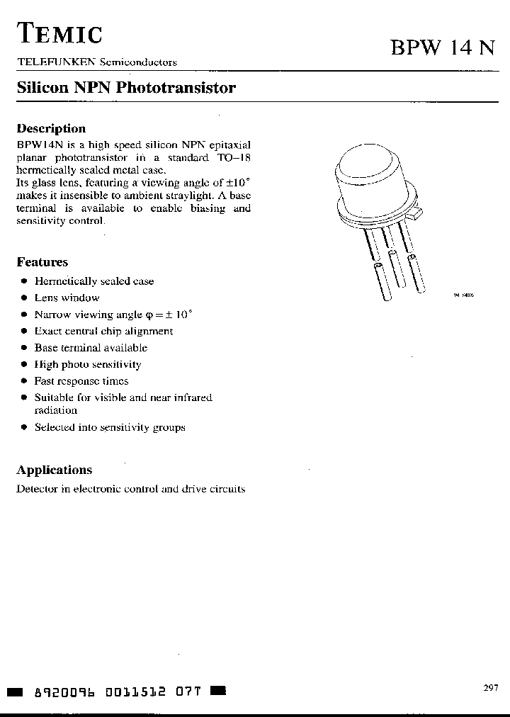 BPW14NA_629745.PDF Datasheet