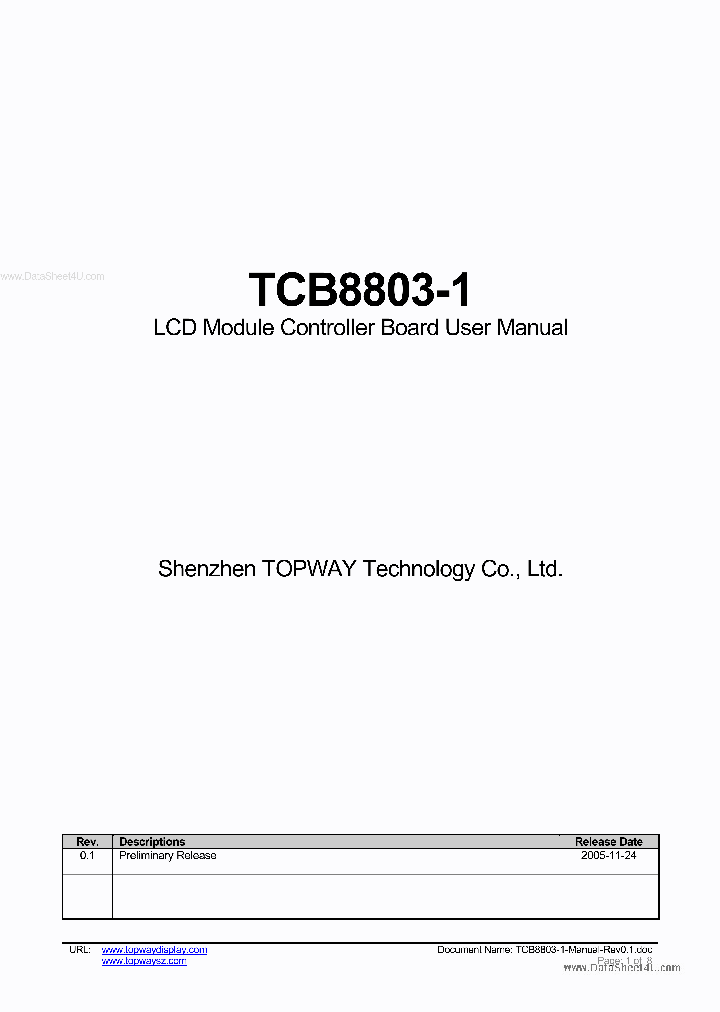 TCB8803-1_621488.PDF Datasheet