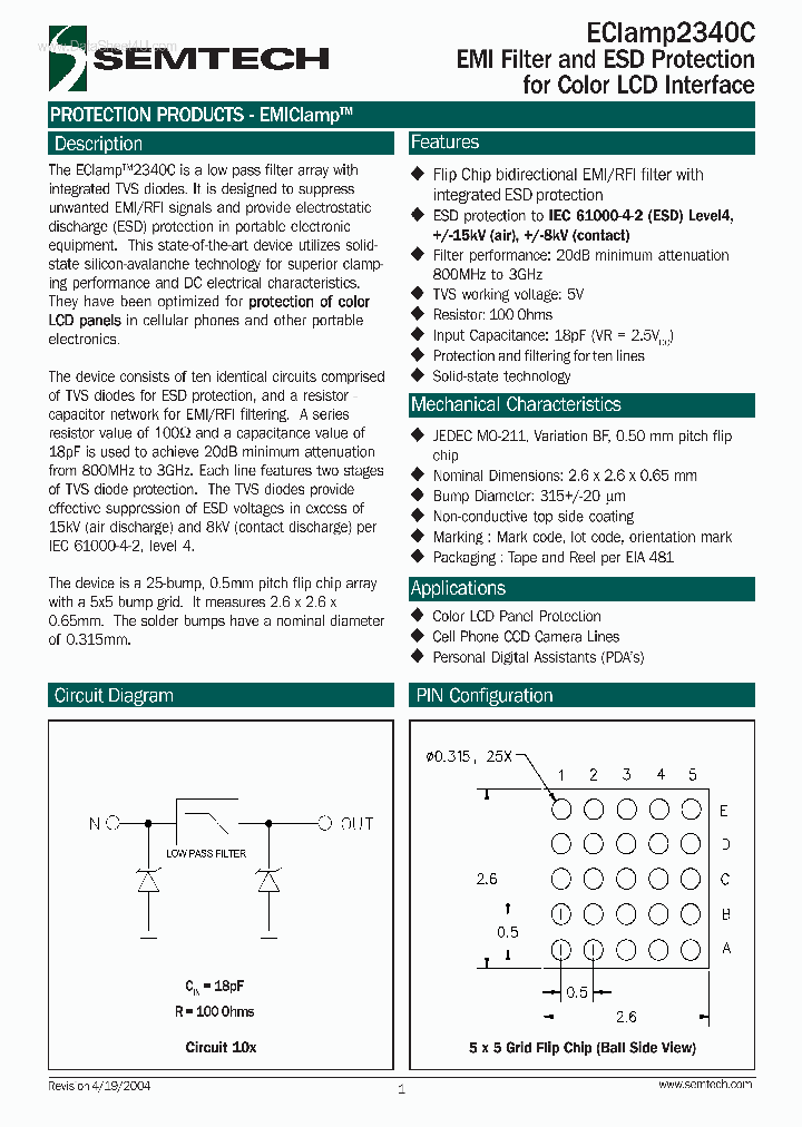 ECLAMP2340C_630673.PDF Datasheet