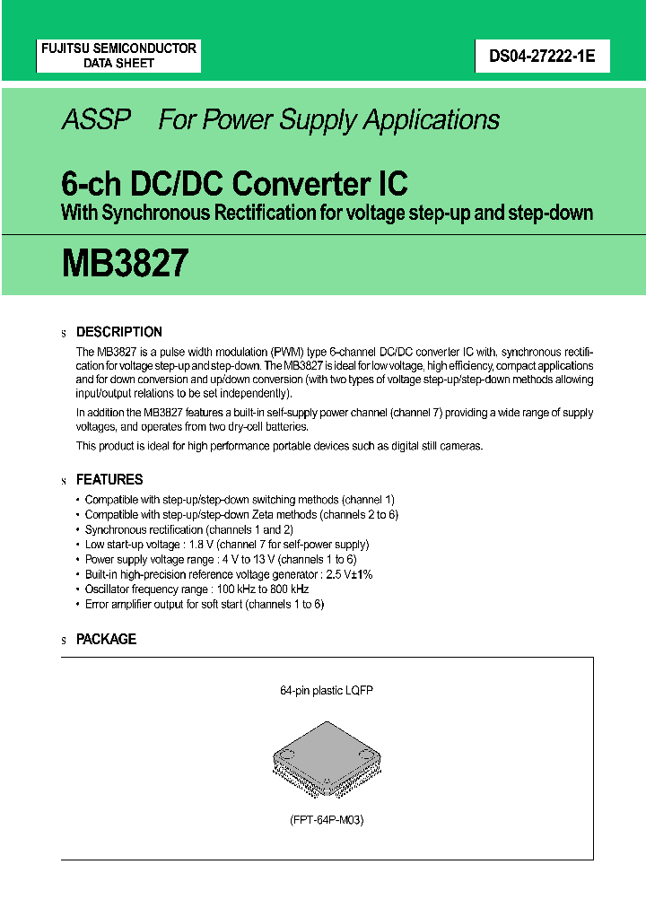 MB3827_962821.PDF Datasheet