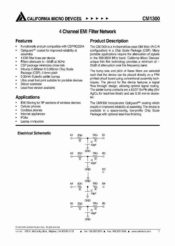 CM1300_820414.PDF Datasheet