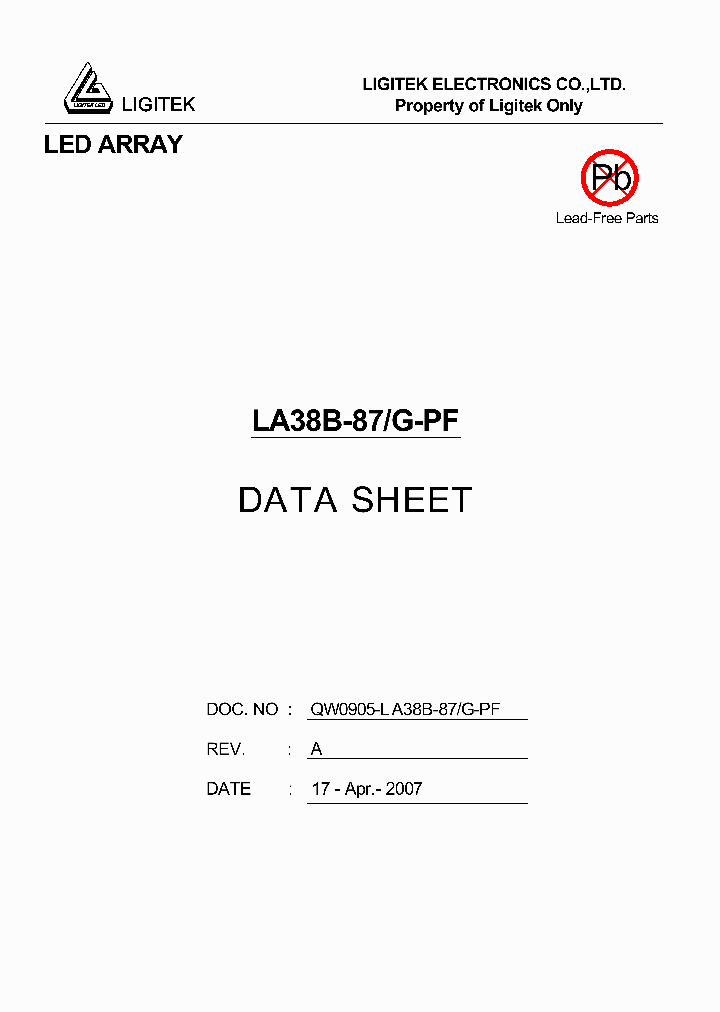LA38B-87-G-PF_978101.PDF Datasheet