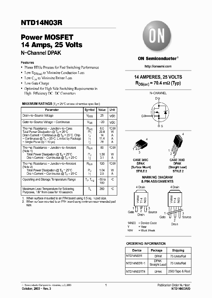 NT14N03R_880926.PDF Datasheet