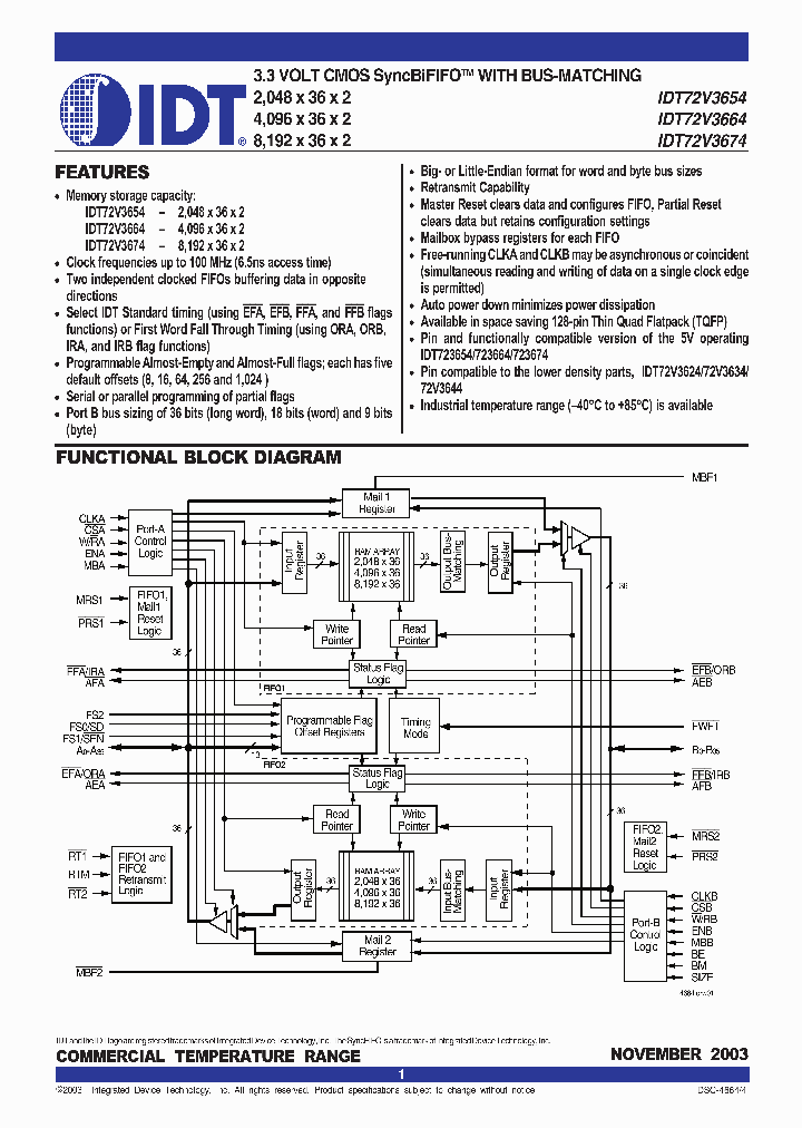 DT72V3654L10PF_905189.PDF Datasheet