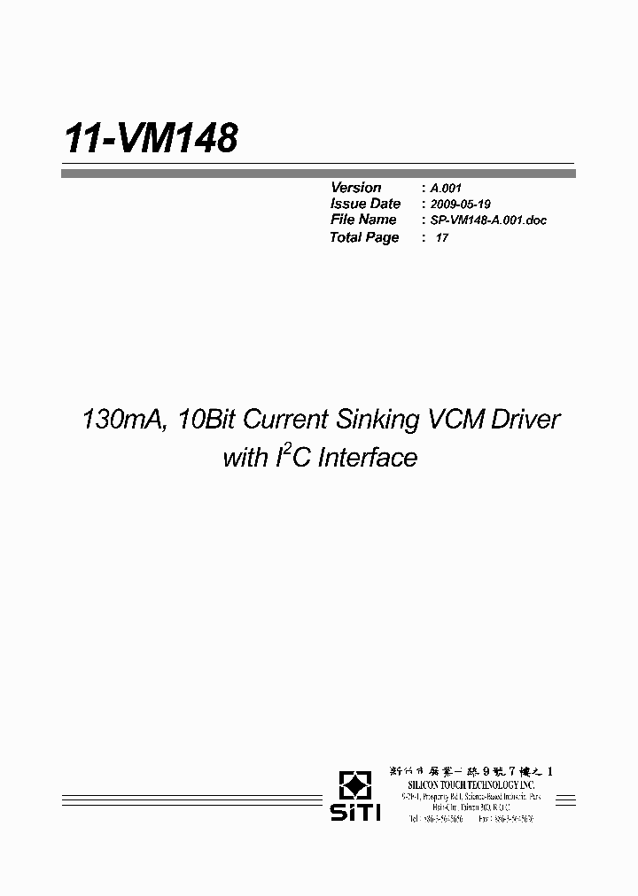 11-VM148_996137.PDF Datasheet