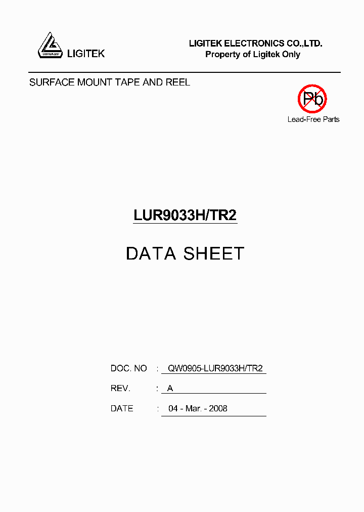 LUR9033H-TR2_1073185.PDF Datasheet