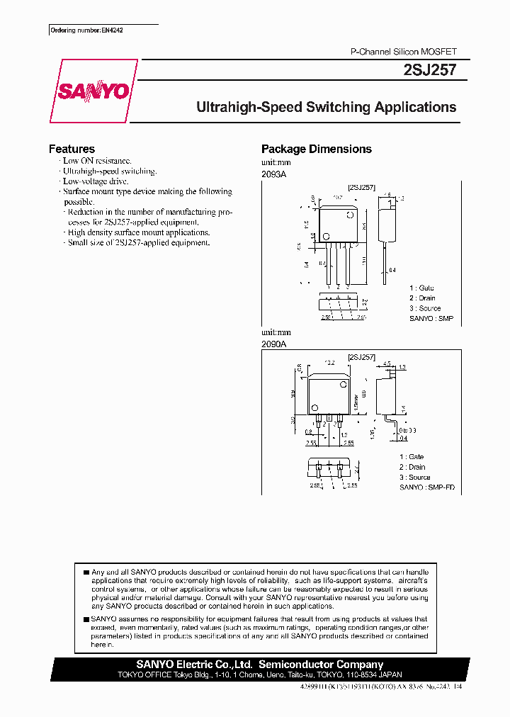 2SJ257_959270.PDF Datasheet
