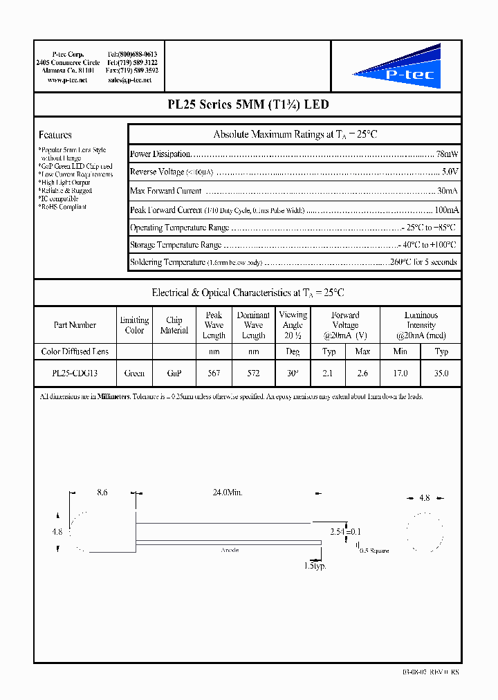 PL25-CDG13_1108280.PDF Datasheet