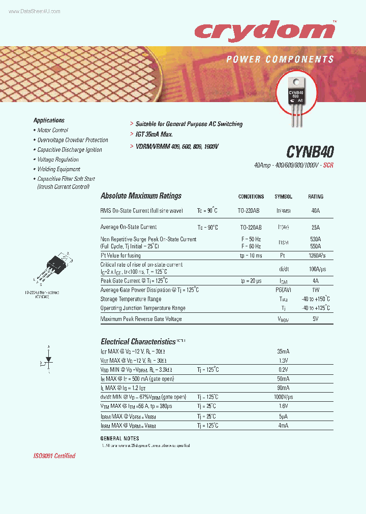 CYNB40_776638.PDF Datasheet