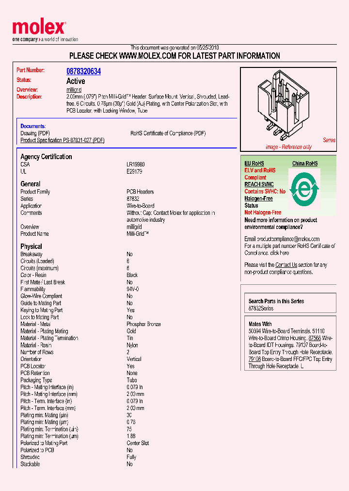 87832-0634_1119576.PDF Datasheet