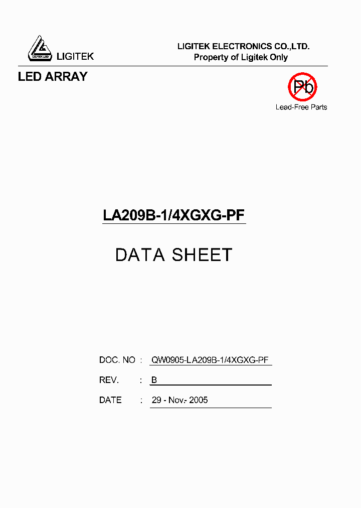 LA209B-1-4XGXG-PF_1124947.PDF Datasheet