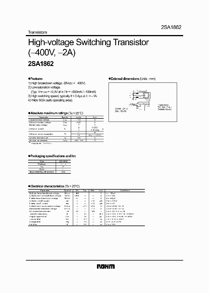 2SA1862_1023381.PDF Datasheet