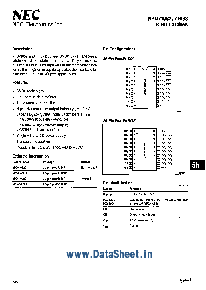 UPD71082_824921.PDF Datasheet