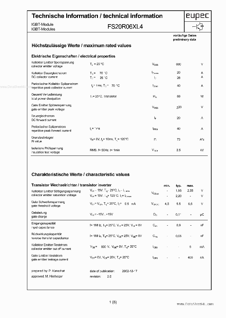 FS20R06XL4_830823.PDF Datasheet