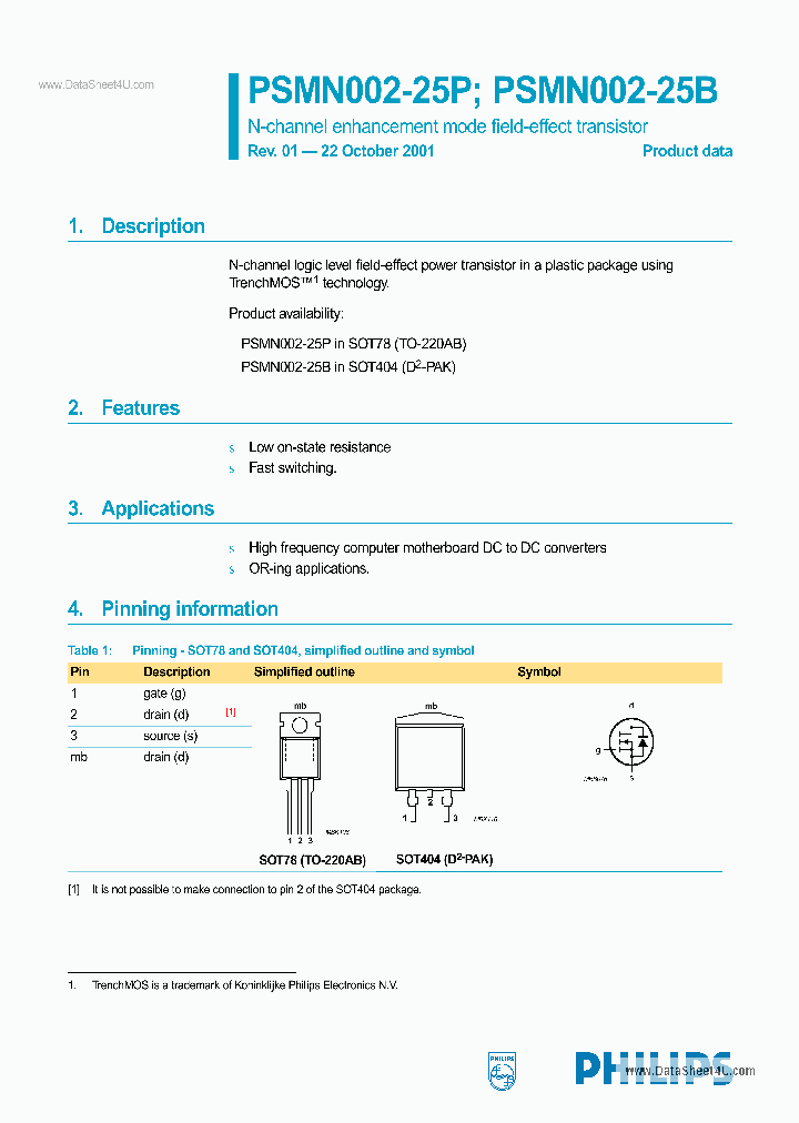 PSMN002-25P_831976.PDF Datasheet