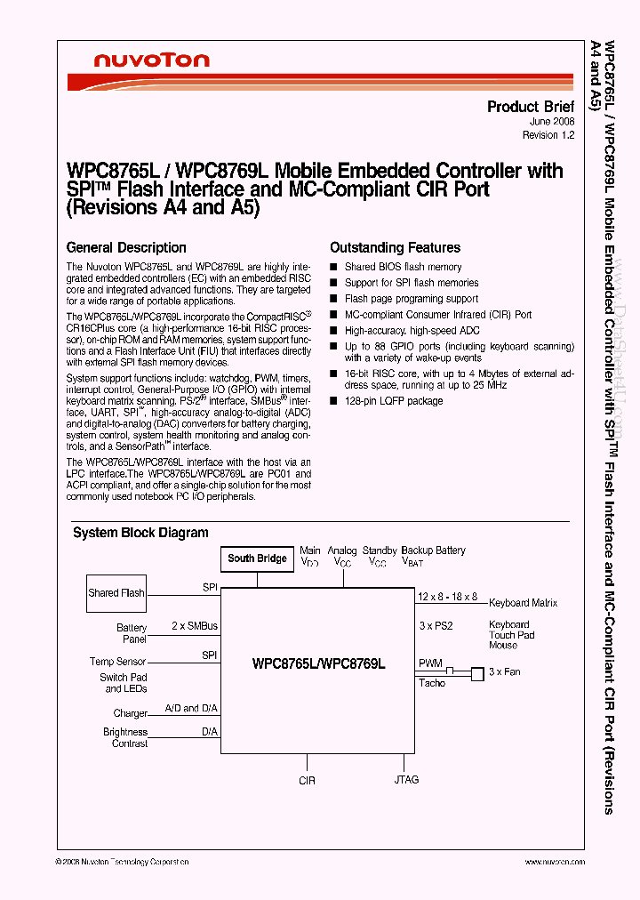 WPC8769L_839433.PDF Datasheet