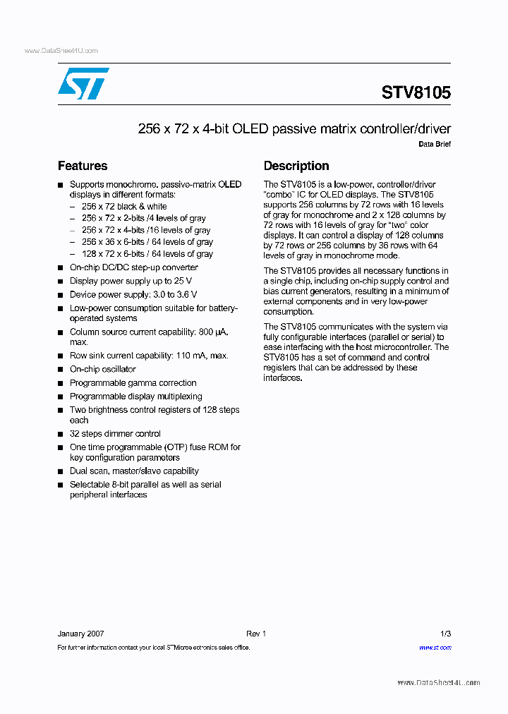 STV8105_858467.PDF Datasheet