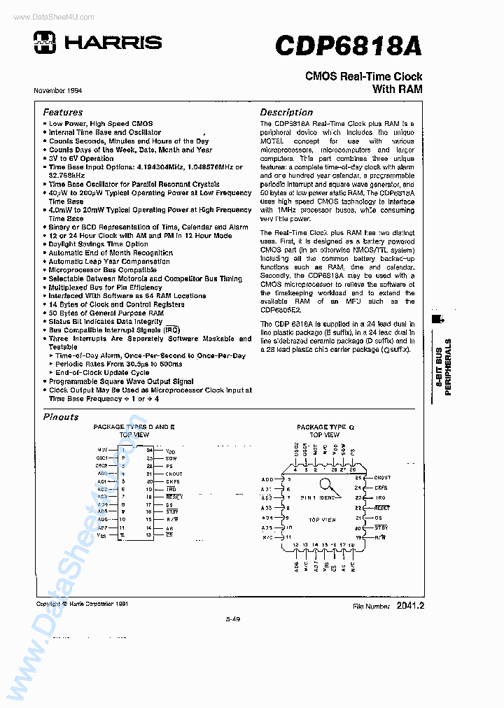 CDP6818A_865014.PDF Datasheet