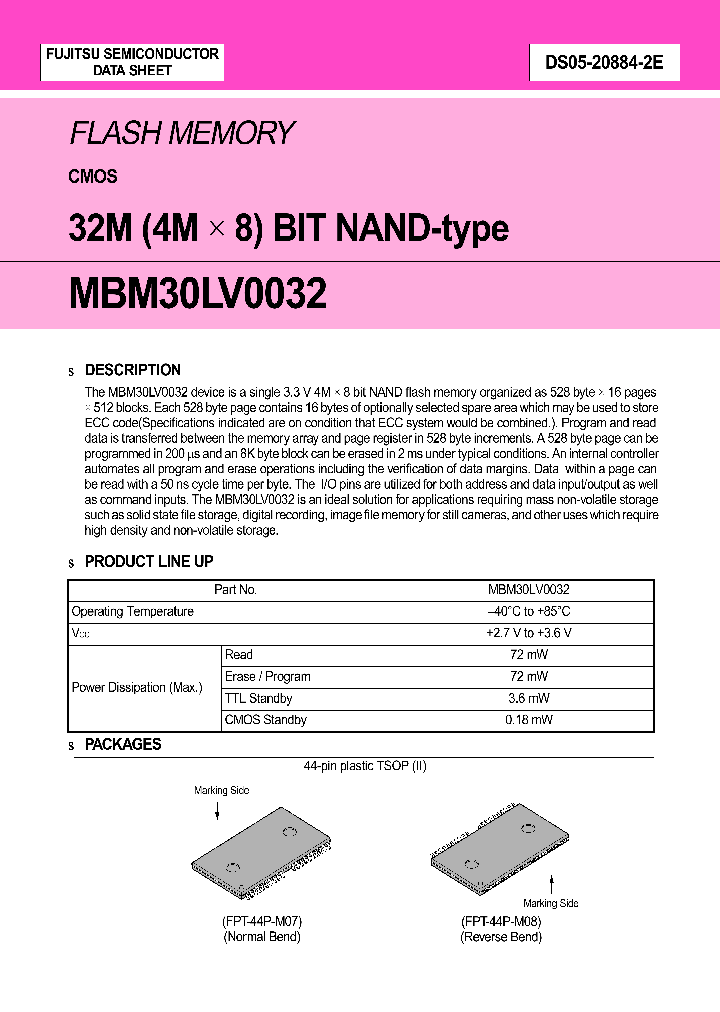 MBM30LV0032-PFTR_1143508.PDF Datasheet