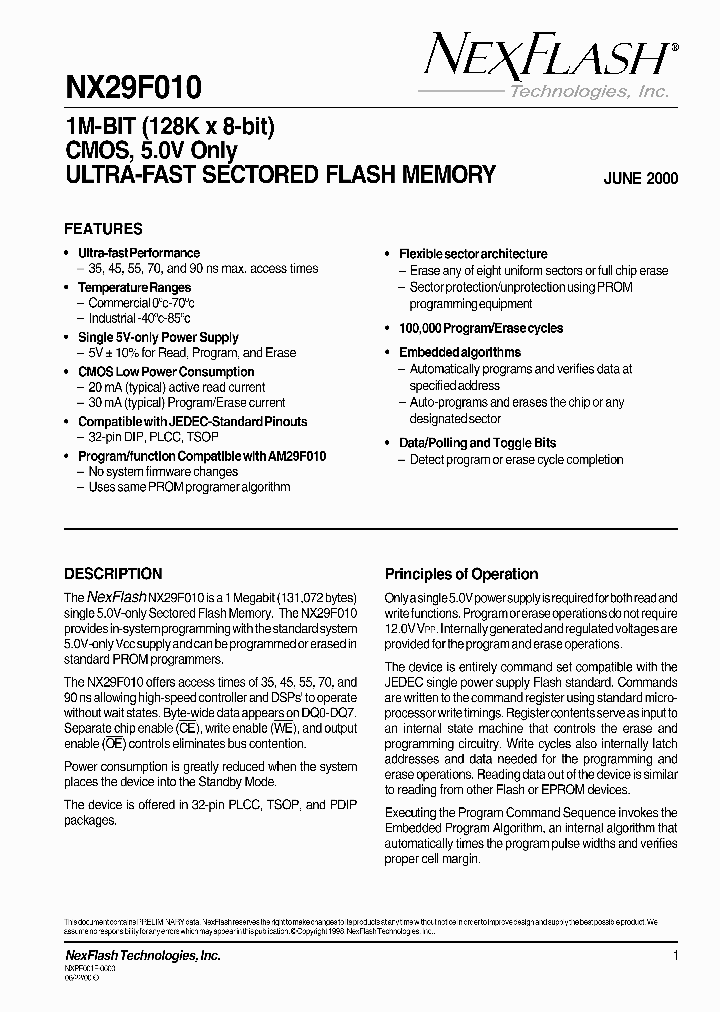 NX29F010-45TI_1146497.PDF Datasheet