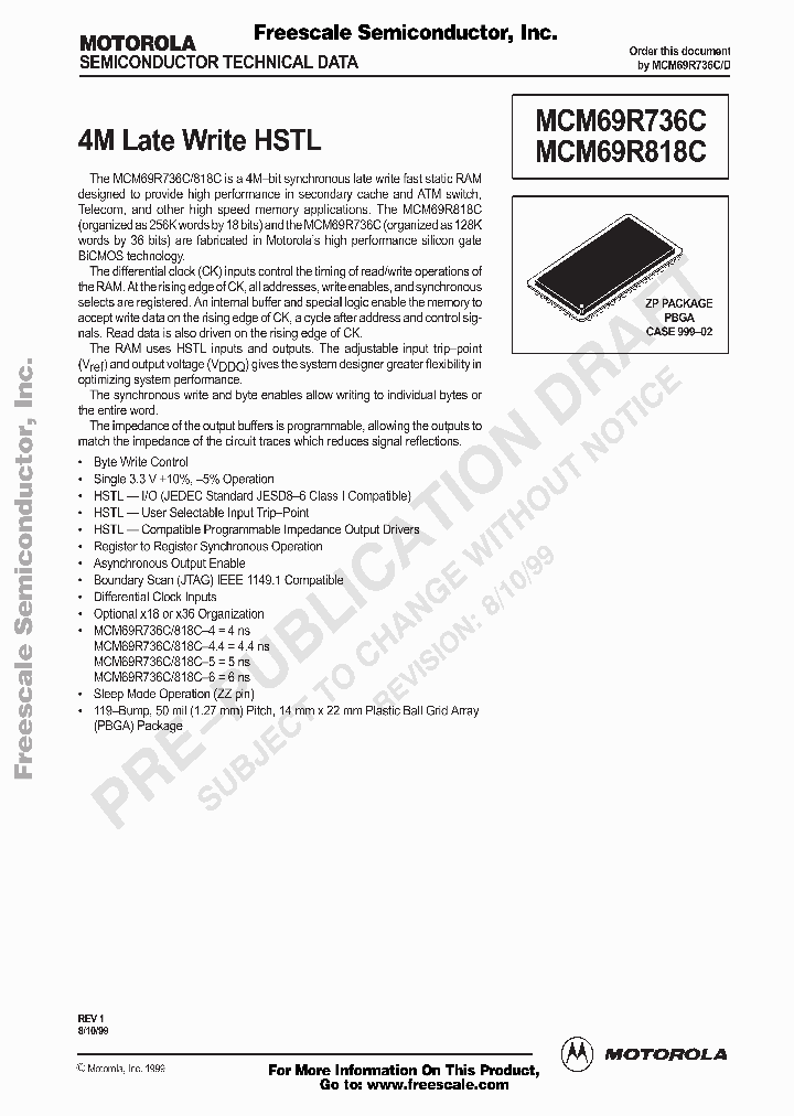 MCM69R818CZP44_1151451.PDF Datasheet