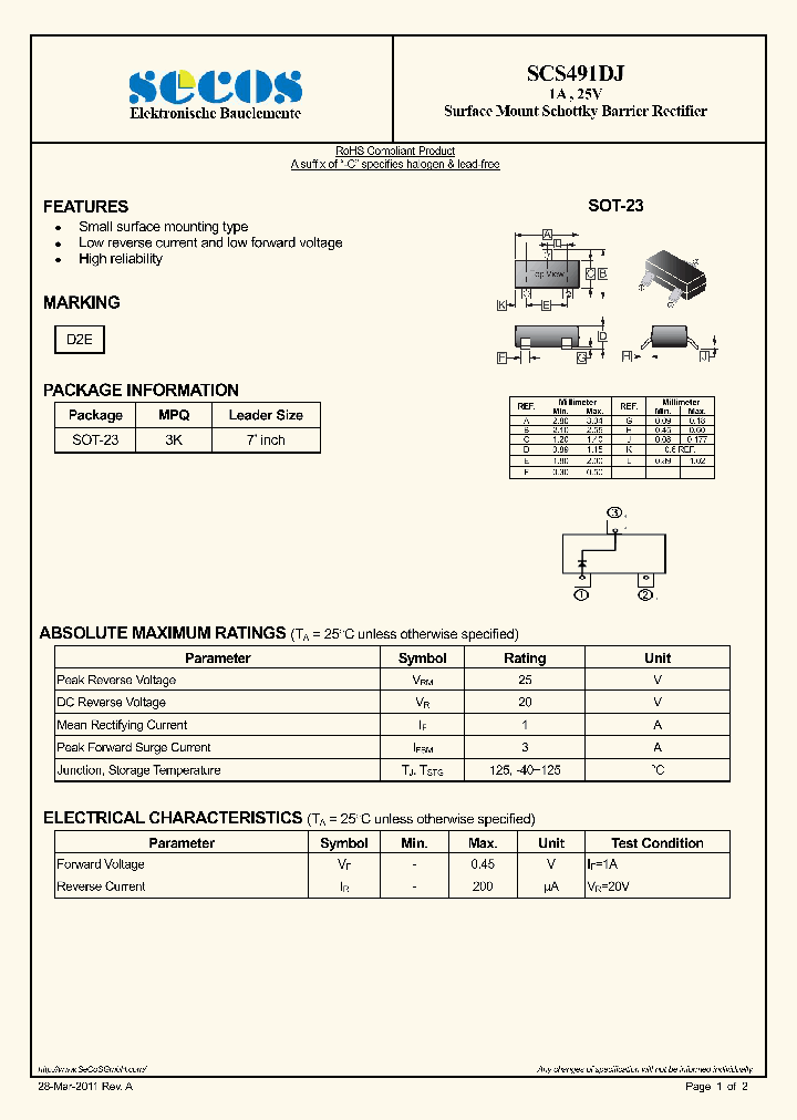 SCS491DJ_1160259.PDF Datasheet