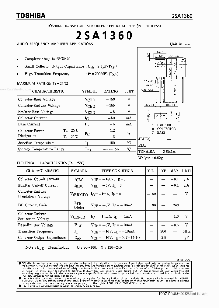 A1360_887502.PDF Datasheet