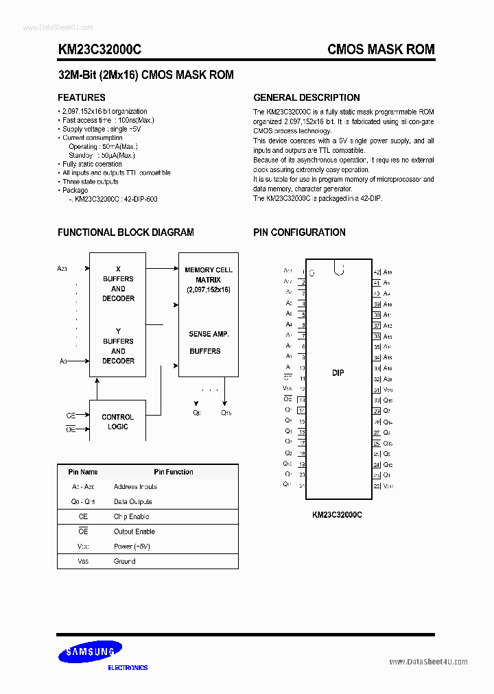 KM23C32000C_891802.PDF Datasheet