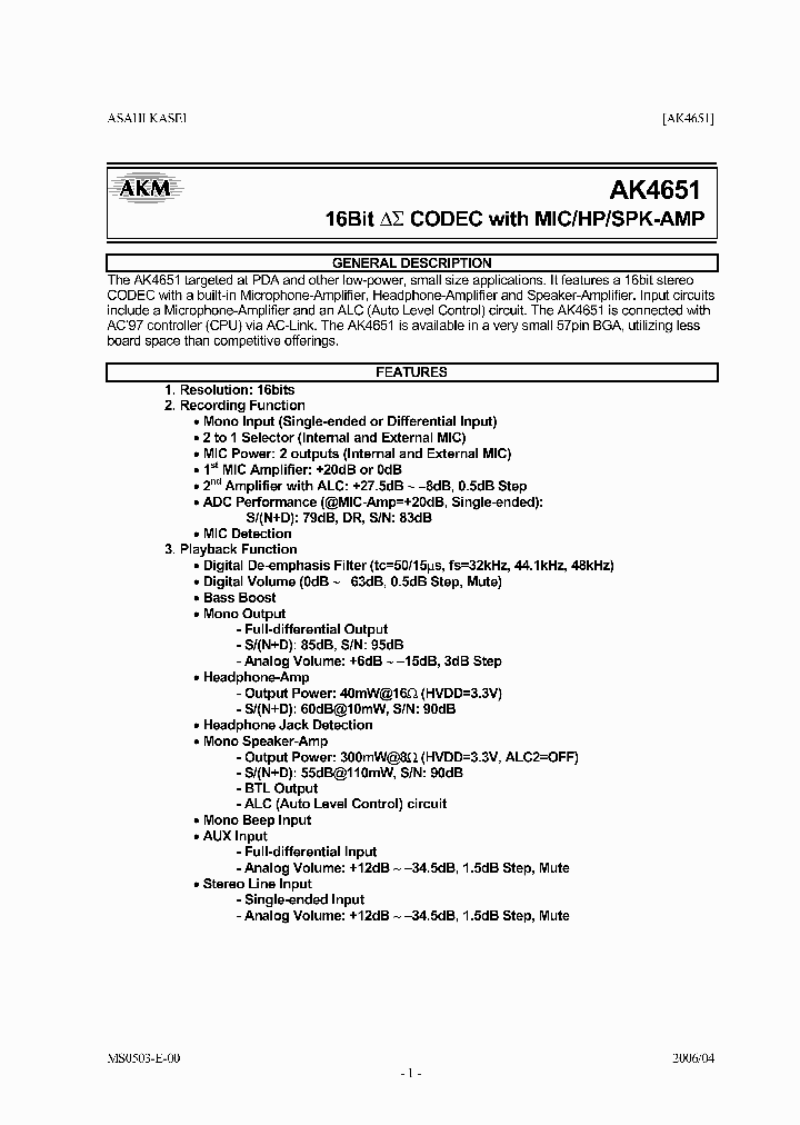 AK4651_749895.PDF Datasheet
