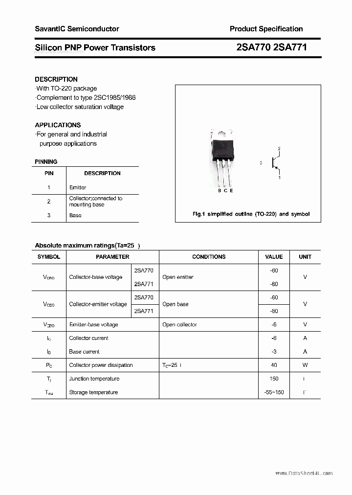 2SA770_915930.PDF Datasheet