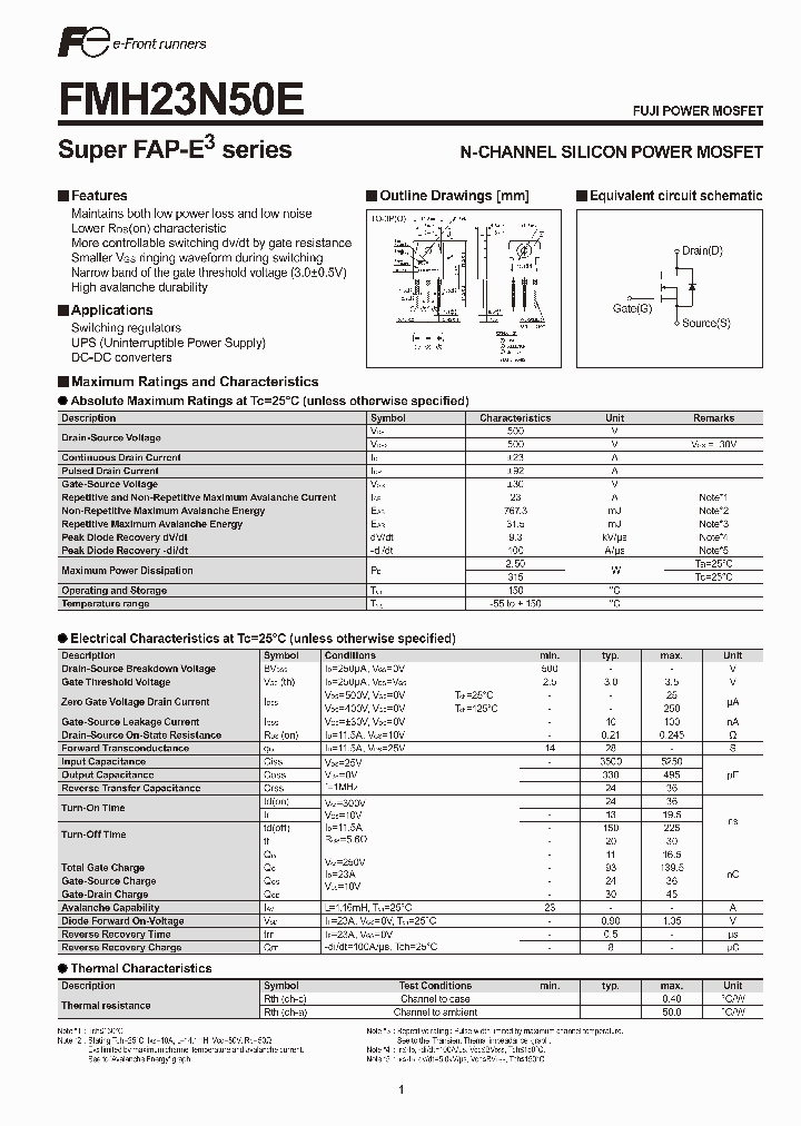 FMH23N50E_1269869.PDF Datasheet