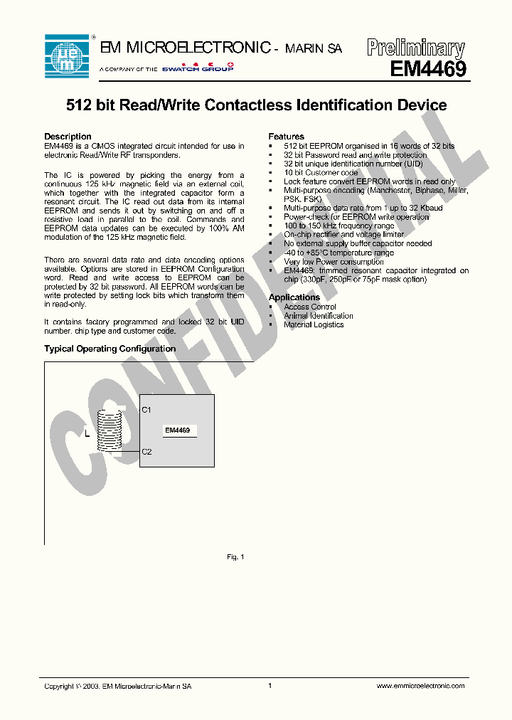 EM4469V0WS6_1318655.PDF Datasheet