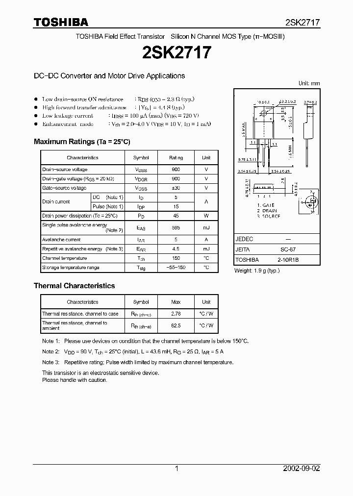 2SK2717_1332258.PDF Datasheet