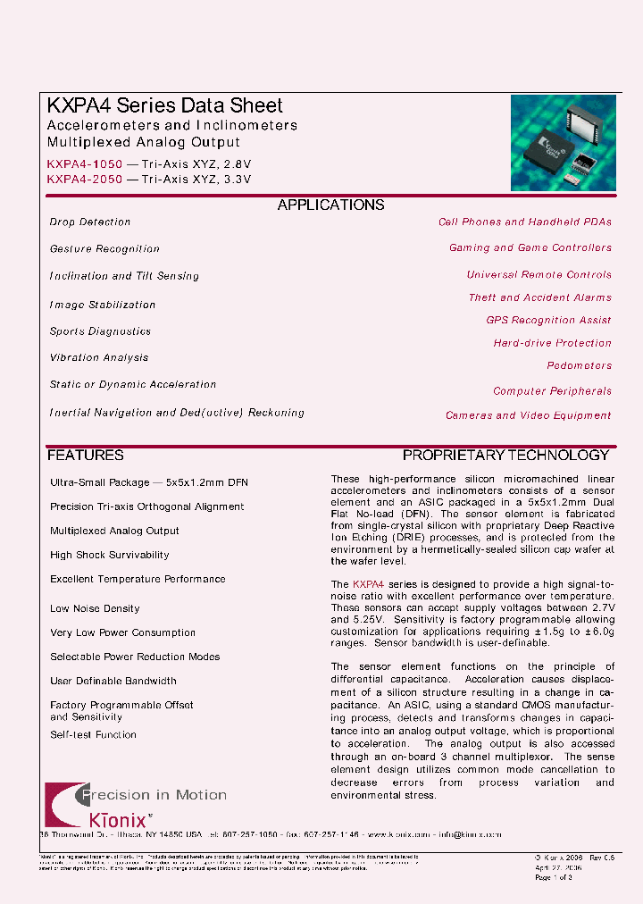 KXPA4_788584.PDF Datasheet