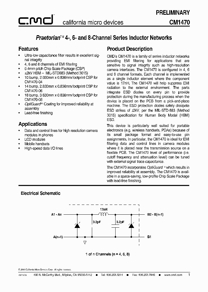 CM1470-08CP_1341504.PDF Datasheet
