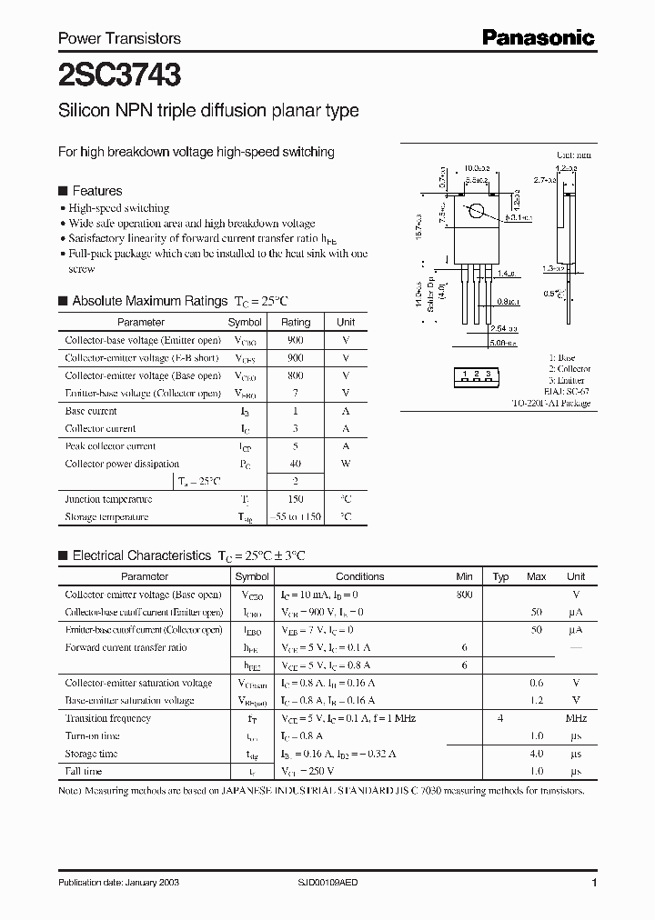 2SC3743_1356333.PDF Datasheet