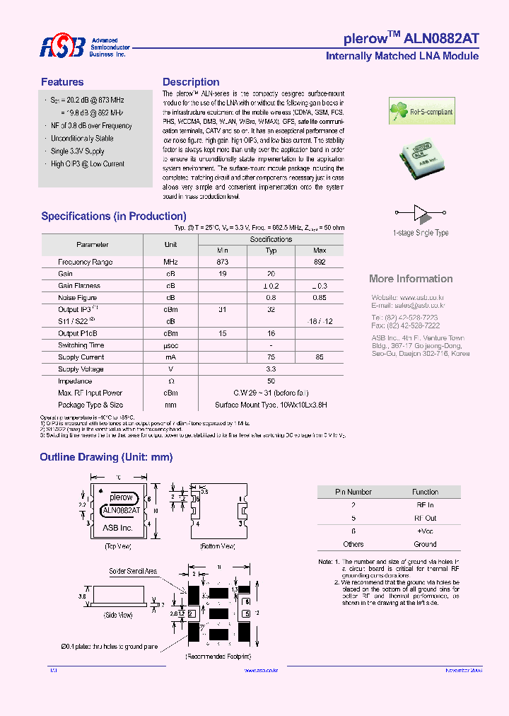 ALN0882AT_1362278.PDF Datasheet