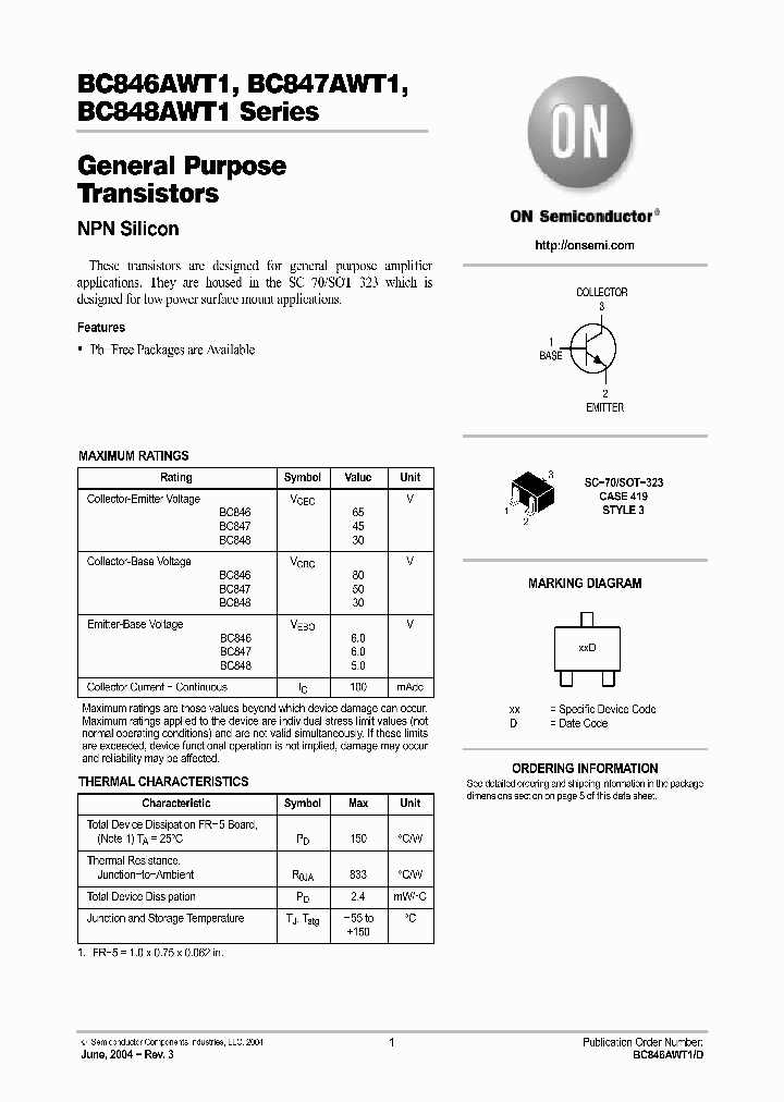 BC846BWT1_1360594.PDF Datasheet