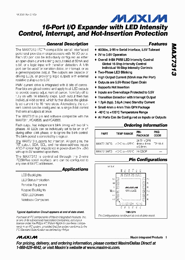 MAX7314_1363632.PDF Datasheet